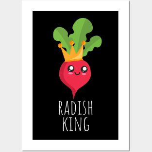 Radish King Cute Posters and Art